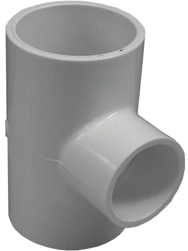 IPEX 035810 Reducing Tee, 2 x 2 x 1-1/2 in, Socket x Socket x Socket, PVC, SCH 40 Schedule