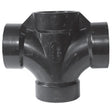 IPEX 027097 Sanitary Pipe Tee, 1-1/2 in, Hub, ABS, SCH 40 Schedule, For: Vertical Drain Line