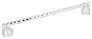 Boston Harbor L5018-26-103L Towel Bar, 18 in L Rod, Chrome, Surface