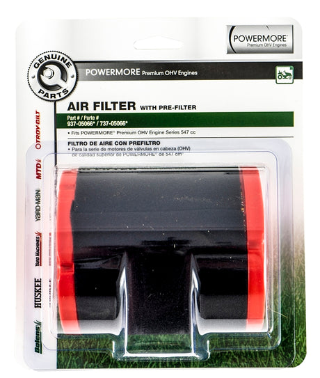 MTD Genuine Parts 490-200-M063 Air Filter, 8 in H x 6-1/2 in W x 3-1/2 in D