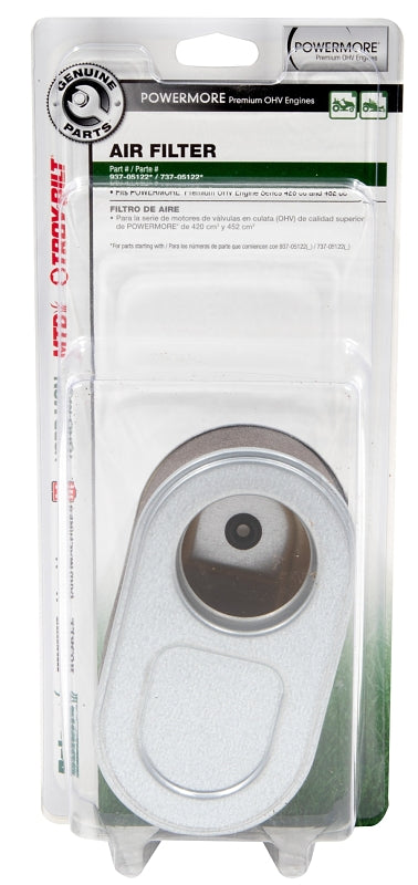 MTD Genuine Parts 490-200-M068 Air Filter, For: 420 to 452 cc Engine