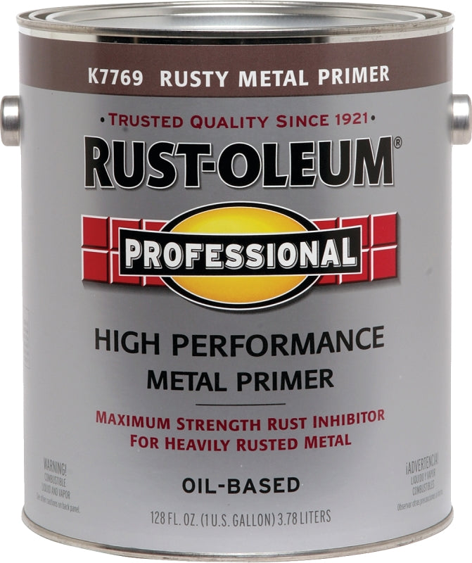 Rust-Oleum K7769402 Rusty Primer, Flat, Red Primer, 1 gal, Pack of 2