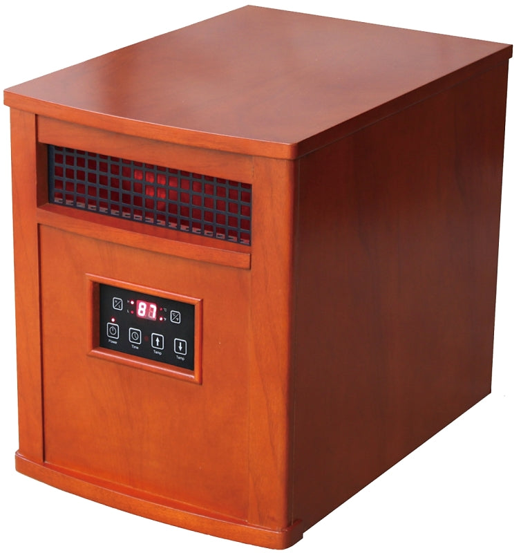 Comfort Glow QEH1500 Electric Heater, 15 A, 120 V, 1500 W, 5120 Btu, Dimensions : 18.7 in L x 13.2 in W x 17.6 in H