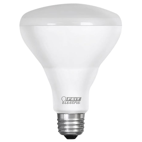 Feit Electric BR30/827/3DIM/LEDI LED Bulb, Flood/Spotlight, BR30 Lamp, 65 W Equivalent, E26 Lamp Base, Dimmable, White