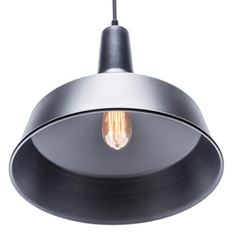 Globe Electric Barnyard Matte Black 1 lights Pendant Light