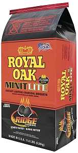 Royal Oak Minit Lite 198-274-007 Charcoal Briquettes, 11.6 lb Bag