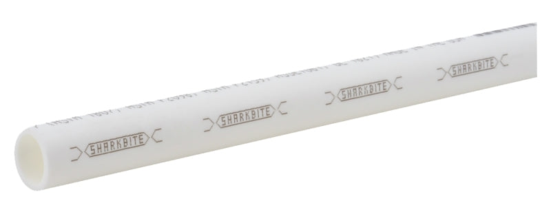 SharkBite U870W10 Pipe, 3/4 in, 10 ft L, PEX