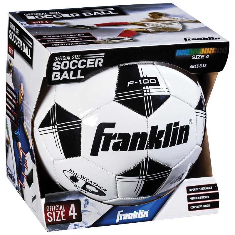 Franklin Sports Competition 100 Series 6783 Soccer Ball, 4 in Dia, PVC