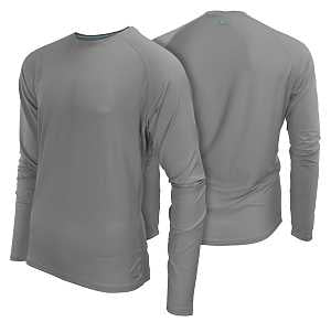 Fieldsheer Mobile Cooling Series MCMT05340621 Shirt, 2XL, Polyester/Spandex, Morel, Crew Neck, Long, Raglan Sleeve