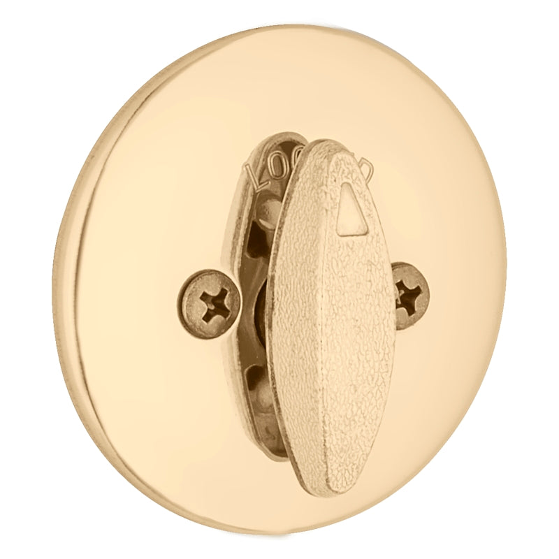 Kwikset 6603RCALRCSK3BX Deadbolt, Polished Brass, 2-3/8 to 2-3/4 in Backset, K3 Keyway, Pack of 3