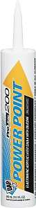 DAP POWER POINT 200 18750 Acrylic Latex Caulk, Brilliant White, -20 to 180 deg F, 10.1 fl-oz Cartridge