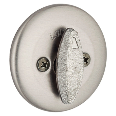 Kwikset 66015RCLRCSK3BX Deadbolt, Metal, Satin Nickel, 2-3/8 to 2-3/4 in Backset, Pack of 3