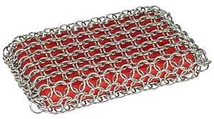 Lodge ACM10R41 Chainmail Scrubbing Pad, 13.23 in OAL