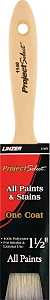 Linzer WC 1140-1.5 Paint Brush, 1-1/2 in W, 2-1/2 in L Bristle, Varnish Handle