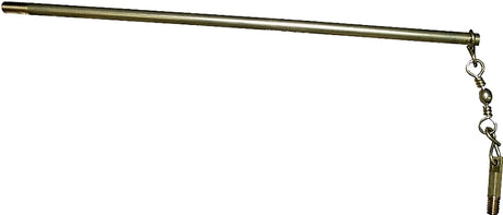 Watts N1-NA Nuzzle Assembly, Flippen, Specifications: 1/4-20 TPI Thread, 4 oz Weight, 10 in L Rod, Brass