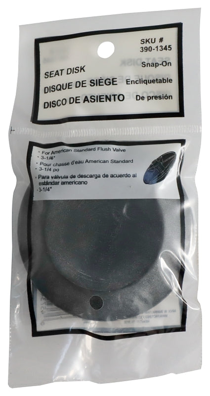 ProSource PMB-176 Flush Valve Seat Disc, Specifications: 3-1/4 in, Black
