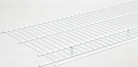 ClosetMaid 1078 Wire Shelf, 80 lb, 1-Level, 12 in L, 96 in W, Steel, White, Pack of 6