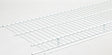 ClosetMaid 1078 Wire Shelf, 80 lb, 1-Level, 12 in L, 96 in W, Steel, White, Pack of 6
