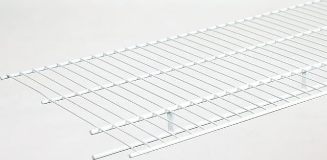 ClosetMaid 1078 Wire Shelf, 80 lb, 1-Level, 12 in L, 96 in W, Steel, White, Pack of 6