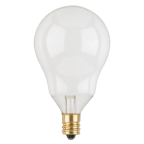 Westinghouse 40 W A15 Decorative Incandescent Bulb E12 (Candelabra) Warm White 2 pk