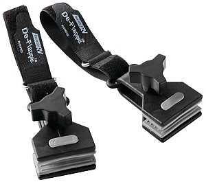 Camco USA 42061 Series De-Flapper, Universal Strap, Nylon Strap, Black Strap