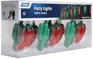 Camco USA 42659 Party Light, 120 V, 10-Lamp, Includes: (1) Spare Fuse, (2) Spare Bulbs