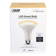 Feit Smart Home BR30 E26 (Medium) Smart-Enabled LED Bulb White 65 Watt Equivalence 1 pk