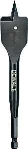 DEWALT DW1584 Spade Drill Bit, 1-1/4 in Dia, 6 in OAL, 1/4 in Dia Shank, Hex Shank