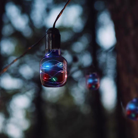 Feit Cylinder E26 (Medium) LED Bulb Multi-Colored 1 Watt Equivalence 1 pk