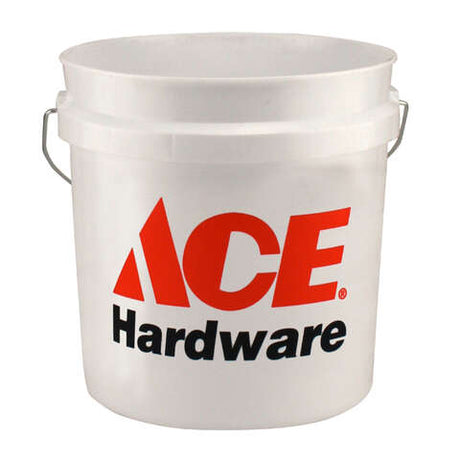 Ace White 2 gal Bucket, Pack of 10