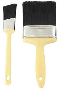 ProSource A 15400 Paint Brush Set, General-Purpose, 1-1/2, 4 in Brush, 2-Brush