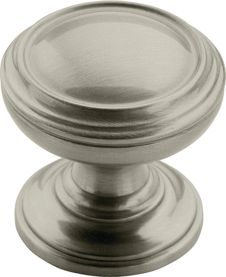 Amerock BP55342G10 Cabinet Knob, Traditional, 1-1/4 in, Zinc
