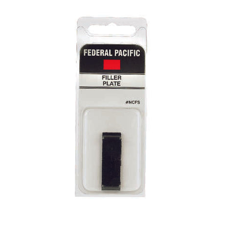 Connecticut Electric Federal Pacific 0 amps N/A V 1 space 2 circuits Surface Mount Filler Plate