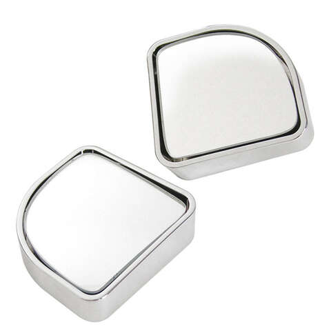 Custom Accessories Chrome Blind Spot Mirror 2 pk, Pack of 4