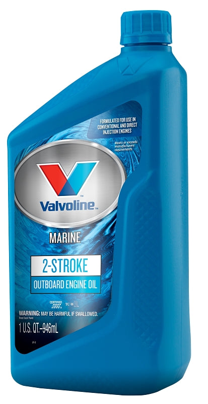 Valvoline 822386 Engine Oil, TC-W3, 1 qt, Bottle, Pack of 6