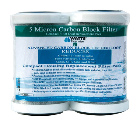 Watts Premier Whole House Replacement Water Filter