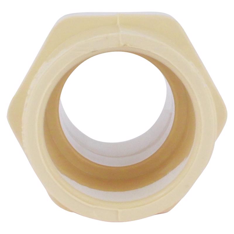 Charlotte Pipe FlowGuard Schedule 40 3/4 in. Socket X 3/4 in. D MNPT CPVC Adapter 1 pk, Pack of 25