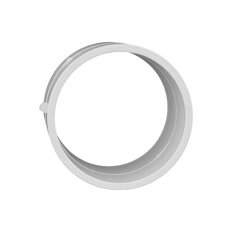 Charlotte Pipe 2 in. Hub X 2 in. D Hub PVC Coupling 1 pk