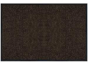 Multy Home 1005740US Floor Mat, 30 in L, 18 in W, Rectangular, Parquet Pattern, PET Surface, Cocoa