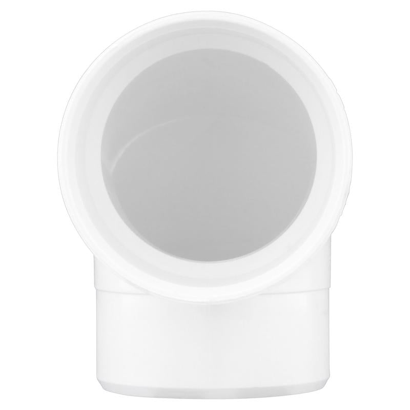 Charlotte Pipe Schedule 40 2 in. Hub X 2 in. D Spigot PVC 90 Degree Elbow 1 pk