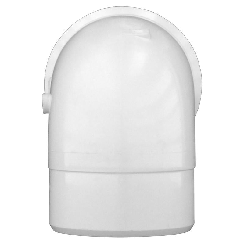 Charlotte Pipe Schedule 40 2 in. Hub X 2 in. D Spigot PVC 90 Degree Elbow 1 pk
