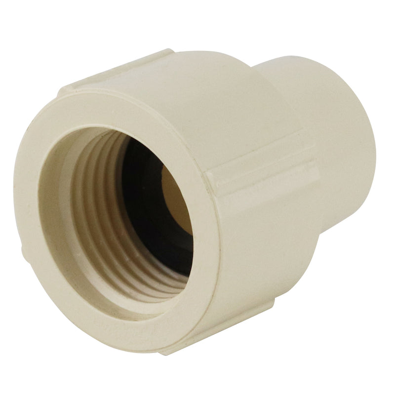 Apollo Schedule 40 1/2 in. Slip in to X 1/2 in. D FNPT CPVC Female Adapter 1 pk