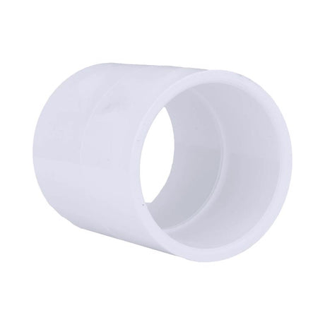 Charlotte Pipe Schedule 40 2-1/2 in. Slip X 2-1/2 in. D Slip PVC Coupling 1 pk
