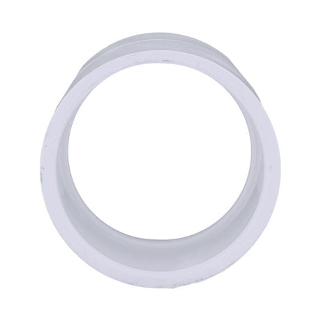 Charlotte Pipe Schedule 40 2-1/2 in. Slip X 2-1/2 in. D Slip PVC Coupling 1 pk