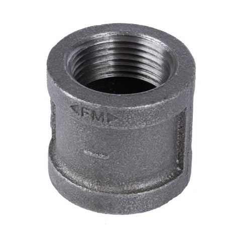 STZ Industries 1 in. FIP each X 1 in. D FIP Black Malleable Iron Coupling, Pack of 5