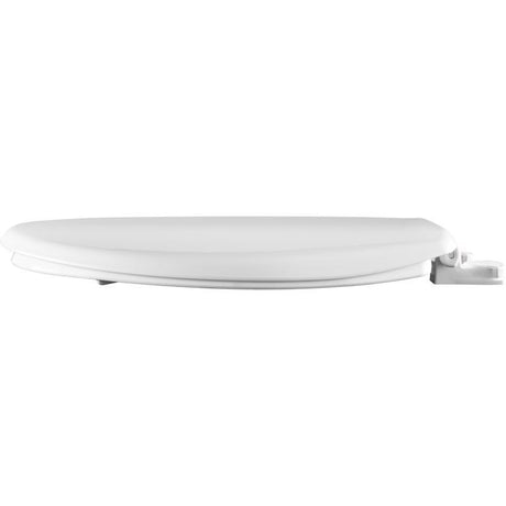 Bemis Round White Plastic Toilet Seat