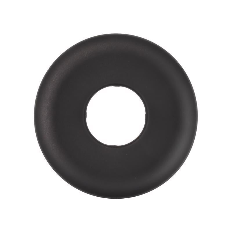 Danco Matte Black Stainless Steel 8 in. Shower Arm and Flange