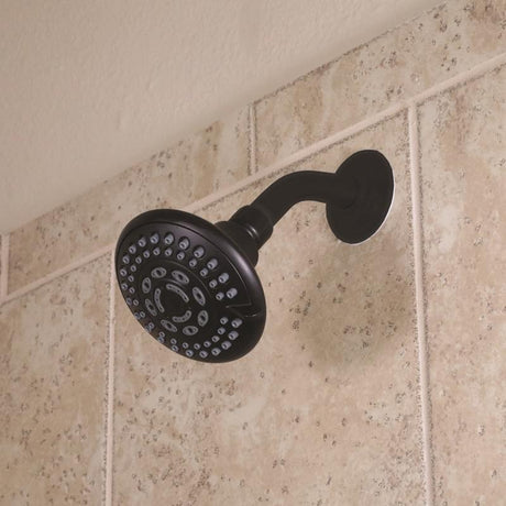 Danco Matte Black 5 settings Showerhead 1.8 gpm