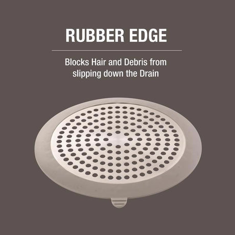 Danco 2.75 in. Brushed Nickel Stainless Steel Bathroom Sink Drain Protector