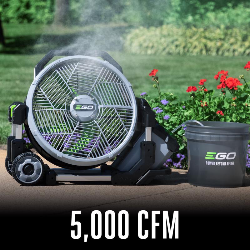 EGO Power+ 18 in. H 5 speed Misting Fan Bare Tool